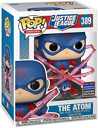 DC Figure Justice League The Atom Pop! Heroes 389 Wonderous Con 2021 Funko