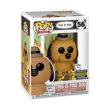 Load image into Gallery viewer, This Is Fine Dog Figure Pop! Icons 56 Funko
