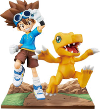 Load image into Gallery viewer, Digimon Adventure Figure Set Taichi &amp; Agumon Adventure Archives DXF Banpresto
