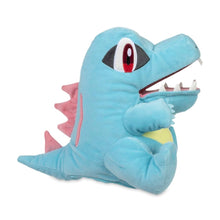 Load image into Gallery viewer, Pokemon Plush Hand Puppet Totodile Bite Buddies Pokemon Center
