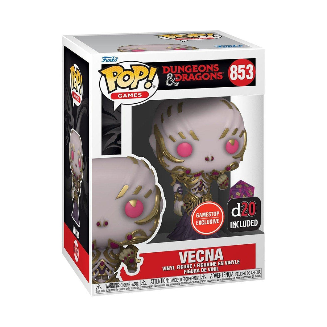 Dungeons & Dragons Figure Vecna with D20 Pop! Games 853 Funko