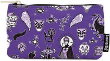 Load image into Gallery viewer, Disney Villains Icon Zip Pouch Loungefly
