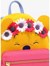 Load image into Gallery viewer, Disney Mini Backpack Winnie the Pooh Flower Crown Loungefly
