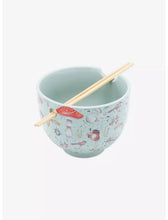 Load image into Gallery viewer, Ramen Bowl with Chopsticks Woodland Escape
