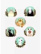 Studio Ghibli Enamel Pin The World of Studio Ghibli Glitter Our Universe
