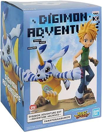 Digimon Adventure Figure Set Yamato & Gabumon Adventure Archives DXF Banpresto