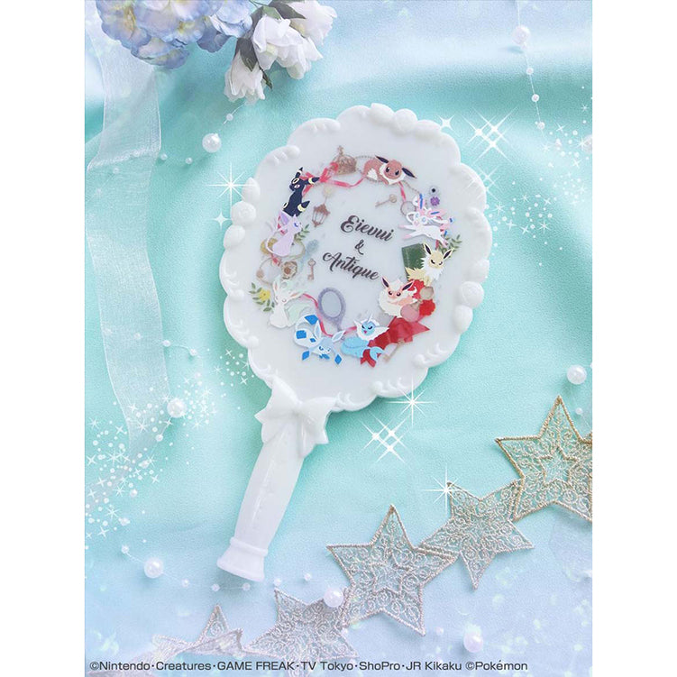 Pokemon Hand Mirror Eevee and Evolutions Eievui & Antique Ichiban Kuji Prize C Banpresto