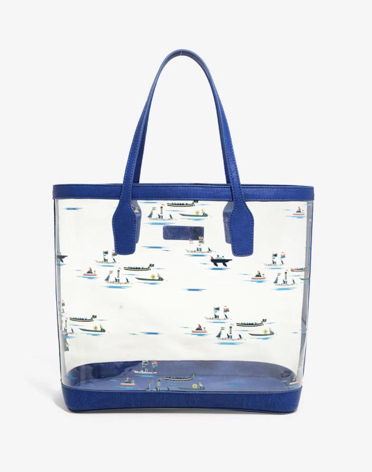 Loungefly Studio Ghibli Ponyo Boats Clear Tote
