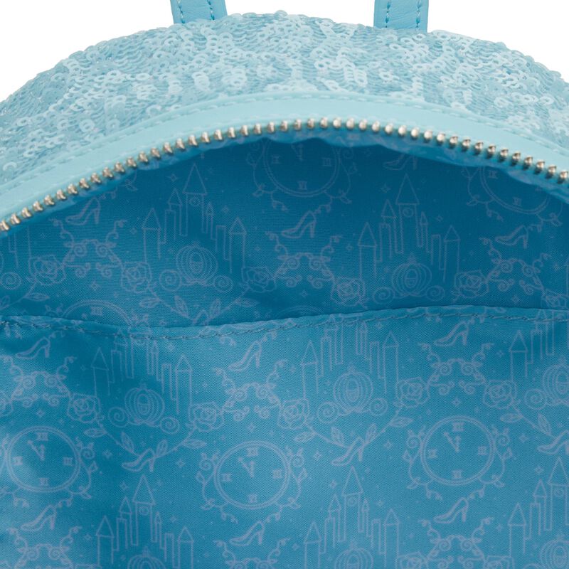 exclusive - cinderella sequin mini backpack Disney Mini Backpack Cinderella Sequin Loungefly – Fragmented Nostalgia