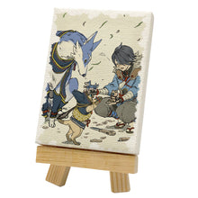 Load image into Gallery viewer, Monster Hunter Rise Blind Box Mini Canvas Collection Capcom
