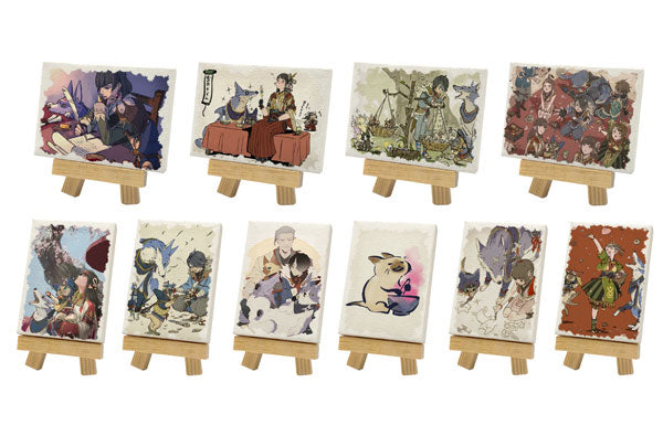 Monster Hunter Rise Blind Box Mini Canvas Collection Capcom