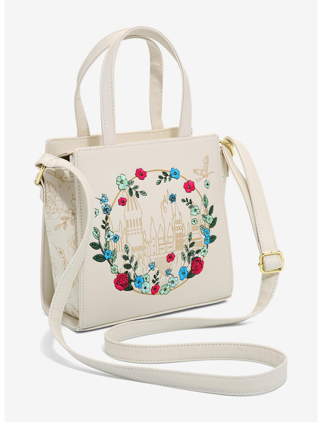 Harry Potter Crossbody Hogwarts Embroidered Loungefly