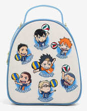 Load image into Gallery viewer, Haikyu!! Mini Backpack Chibi Characters Bioworld
