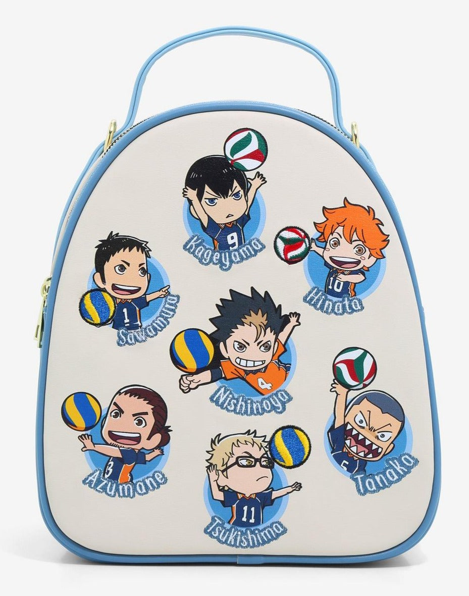 Haikyu!! Mini Backpack Chibi Characters Bioworld