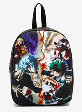 Load image into Gallery viewer, My Hero Academia Mini Backpack Battle Heroes vs Villains Bioworld

