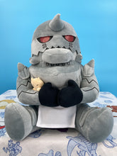 Load image into Gallery viewer, Fullmetal Alchemist Alphonse Elric Sitting w/ Cat Plush Square Enix
