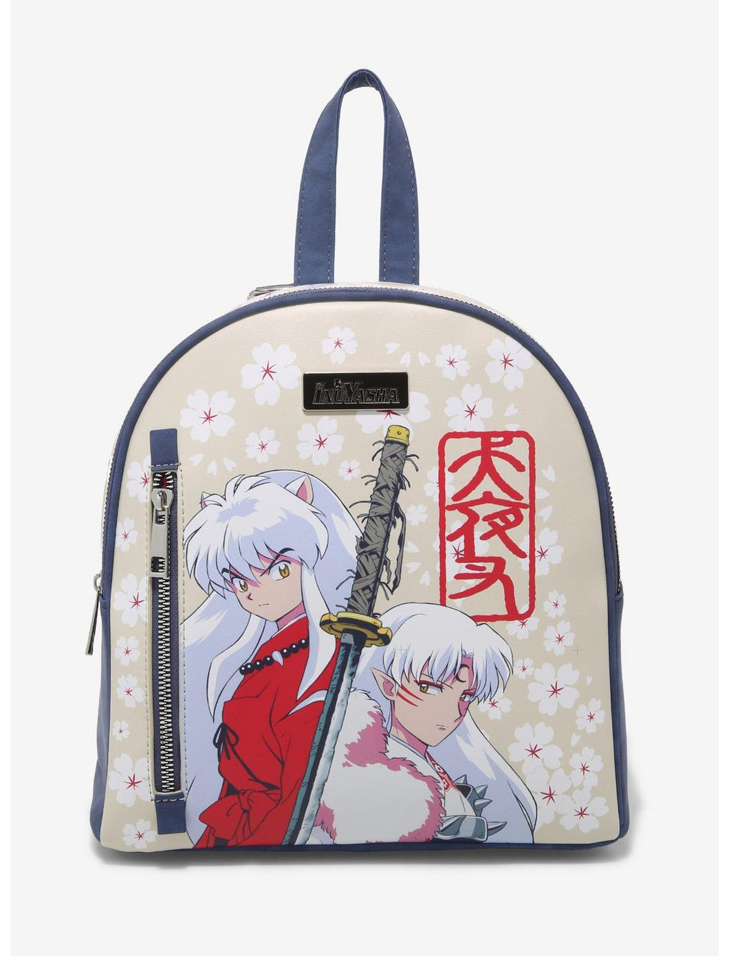 Inuyasha Mini Backpack Inuyasha Sesshomaru Floral Bioworld