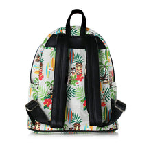 Load image into Gallery viewer, Disney Mini Backpack Mickey Minnie Hawaiian Surf Loungefly

