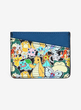 Load image into Gallery viewer, Pokemon Mini Backpack Card Holder Set Kanto AOP Loungefly
