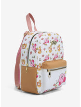 Load image into Gallery viewer, Kirby Mini Backpack Kirby Waddle Dee Floral AOP
