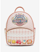 Load image into Gallery viewer, Kirby Mini Backpack Kirby&#39;s Sweet Shop Bioworld
