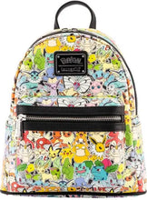 Load image into Gallery viewer, Pokemon Mini Backpack Kanto Ombre AOP Loungefly
