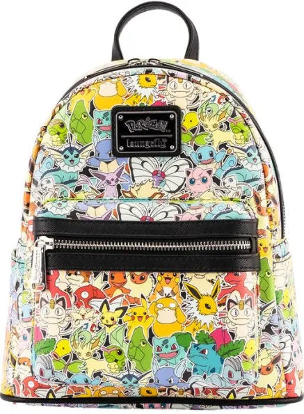 Pokemon Mini Backpack Kanto Ombre AOP Loungefly