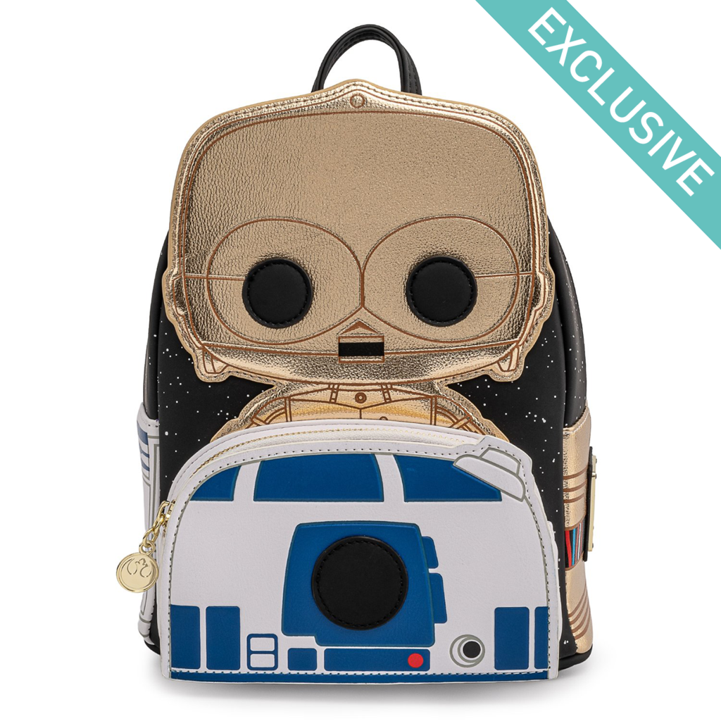 Star Wars Mini Backpack C-3PO / R2D2 Funko Pop! Loungefly