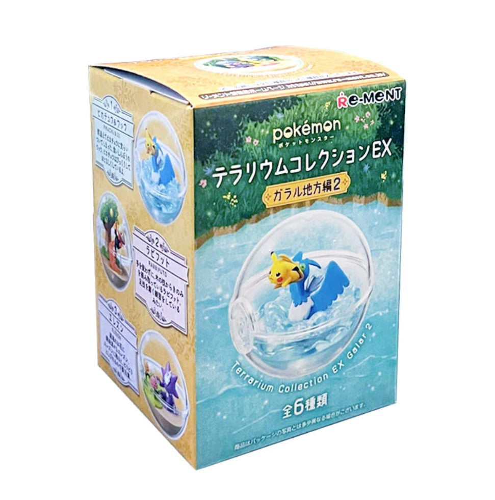 Pokemon Blind Box Terrarium Collection EX Galar Region Part.2 Mystery Re-Ment