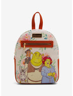 Shrek Mini Backpack Shrek Gang Floral Bioworld