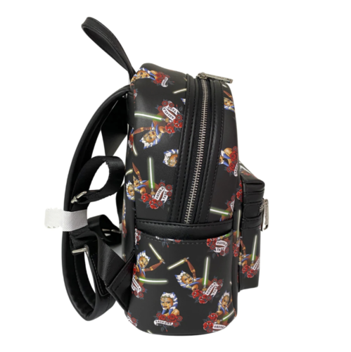 ahsoka loungefly mini backpack SALES - Bag SW Star Wars Sac A Dos Tattoo Exclu - Bag So whenever we go Leather Carry-on Channel your inner strength Color:Okeechobee*
