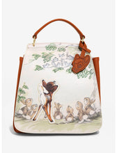 Load image into Gallery viewer, Disney Convertible Backpack to Crossbody Bambi Portrait Loungefly
