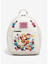 Load image into Gallery viewer, Pokemon Mini Backpack Eeveelution Eevee Floral Loungefly
