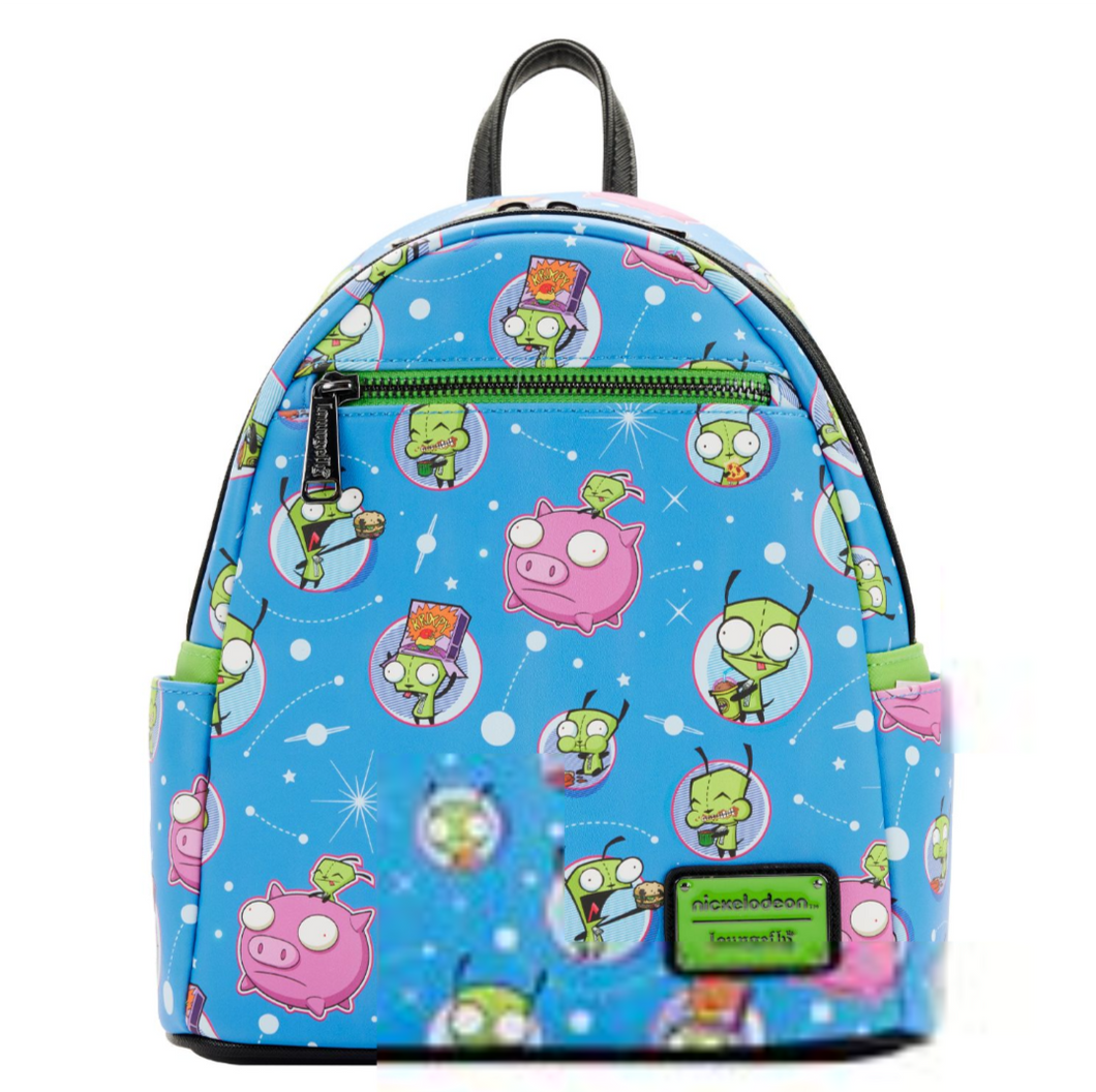 Invader Zim Mini Backpack Blue Gir Loungefly