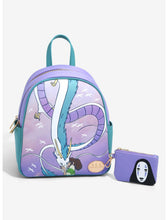 Load image into Gallery viewer, Studio Ghibli Mini Backpack Spirited Away Haku Dragon Form Our Universe
