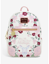 Load image into Gallery viewer, Harry Potter Mini Backpack and Cardholder Set Doe Patronus Loungefly

