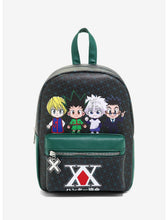 Load image into Gallery viewer, Hunter X Hunter Mini Backpack Chibi Group Bioworld
