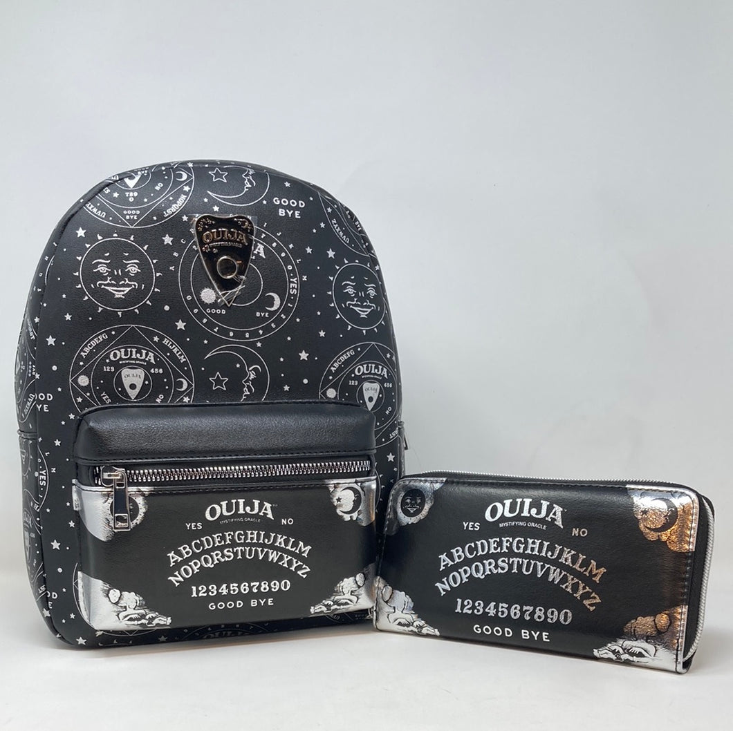 Ouija Board Mini Backpack Wallet Set Bioworld