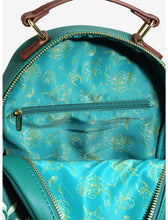 Load image into Gallery viewer, Marvel Mini Backpack Loki Embroidered Floral Loungefly
