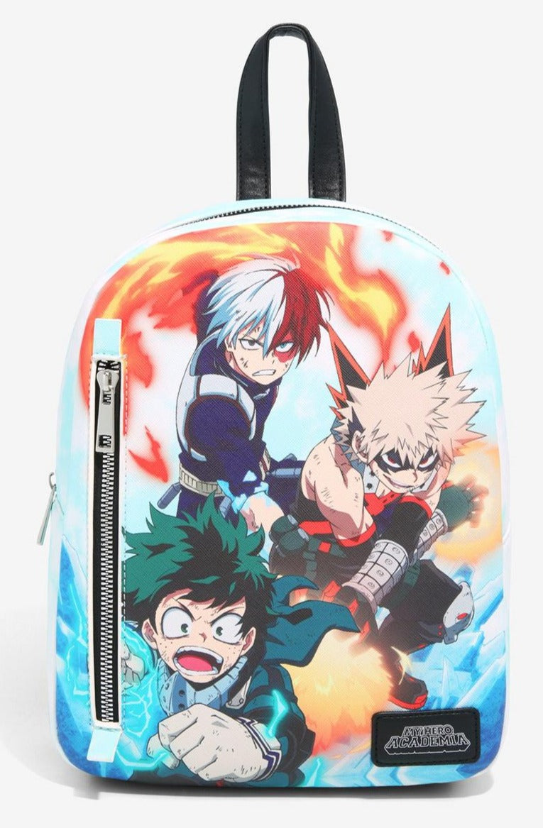 My Hero Academia Mini Backpack Deku Bakugo Todoroki Bioworld