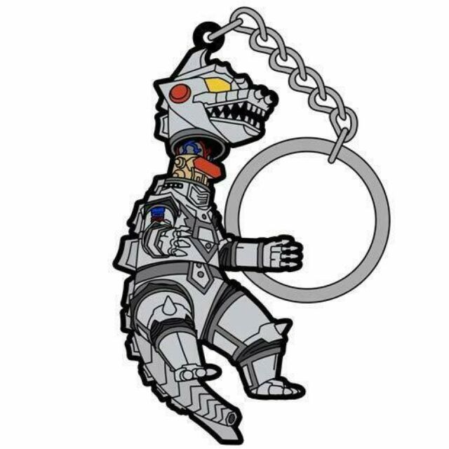 Godzilla Series Mecha Godzilla 2 Pinched Keychain