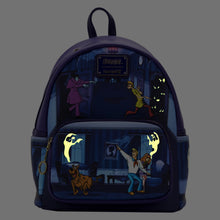 Load image into Gallery viewer, Scooby Doo Mini Backpack Monster Chase GITD Loungefly
